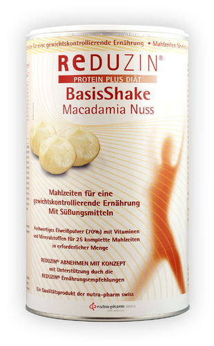 REDUZIN Basiskost Macadamia Nuss - 450 g Dose - 25 Portionen
