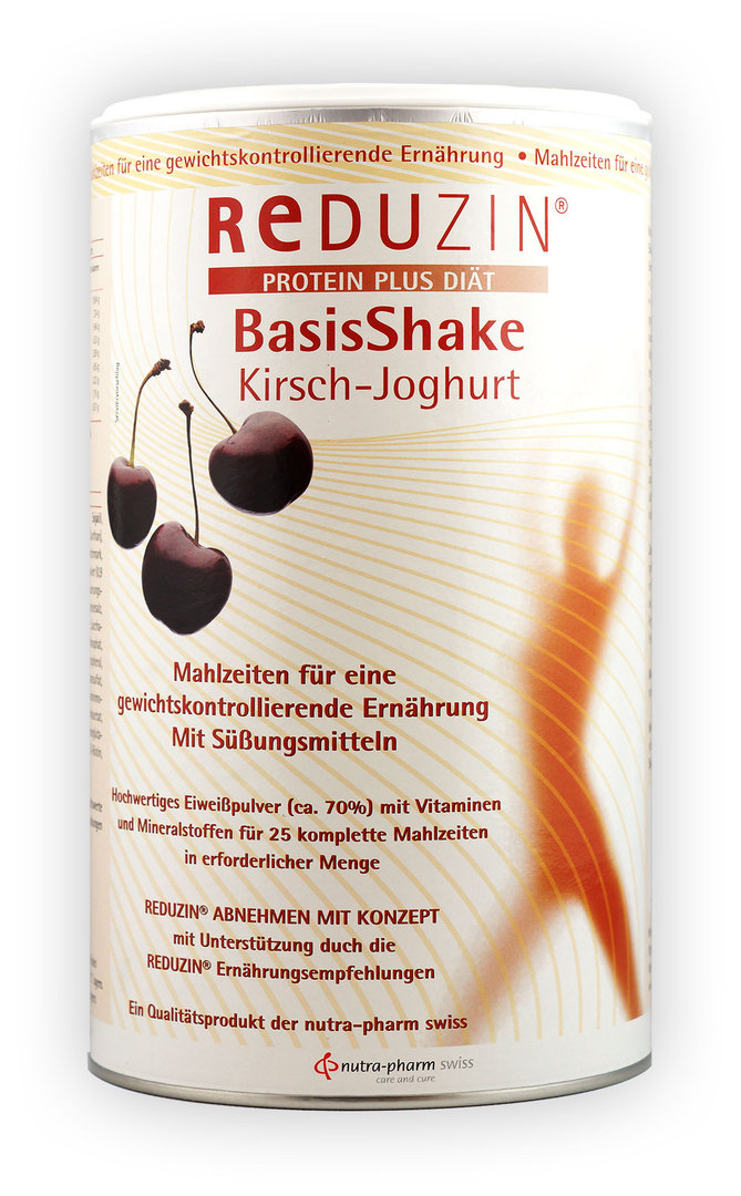 REDUZIN Basiskost Kirsch-Joghurt - 25 Portionen